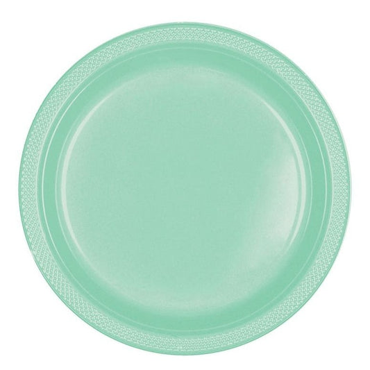 Cool Mint 7" Plastic Plates