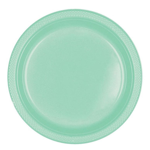 Cool Mint 7" Plastic Plates