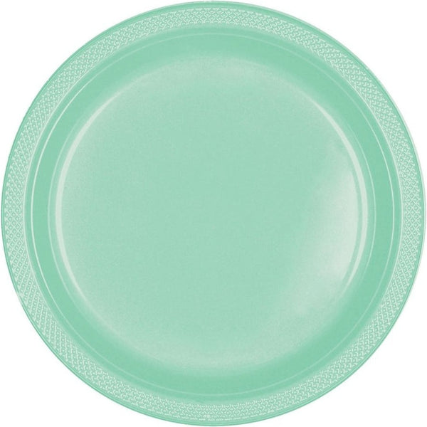 Cool Mint 9" Plastic Plates