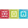 Viva La Party 7" Square Dessert Plates