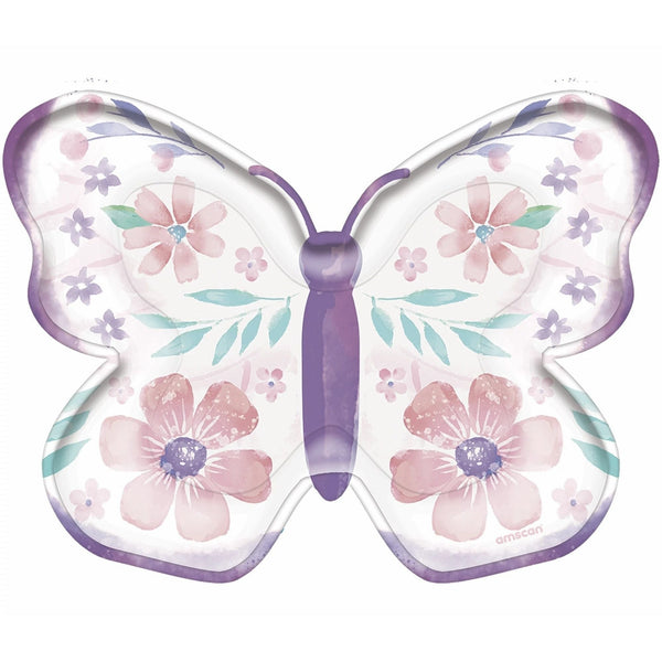 Flutter 7" Butterfly Shaped Plates