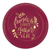 Friends & Family Plastic Coupe Plates, 7 1/2"