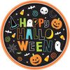Hallo-Ween Friends Round Plates, 7"