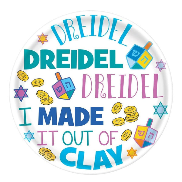 Hanukkah Melamine Plate