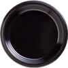 Jet Black Big Party Pack Plastic Plates, 7"