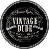 Vintage Dude 9" Paper Lunch Plates