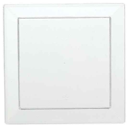Clear Plastic Mini APPEtizer Plates 5" 10 Count