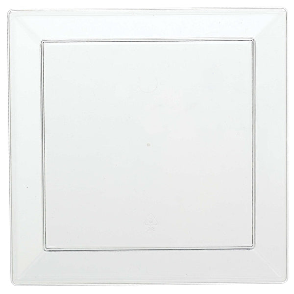 Clear Plastic Mini APPEtizer Plates 5" 10 Count