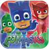 Pj Masks Square Plates, 7"