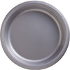 Silver Big Party Pack Plastic Plates, 7"