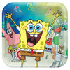 Spongebob 9" Square Plates