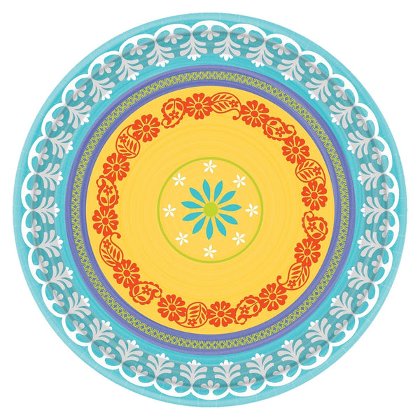 Summer Fiesta Round Plates, 6 3/4"