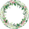 Traditional Holly Plates, 8 1/2"