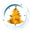 Tree Coupe Plates, Hot-Stamped 7 1/2"