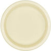 Vanilla Creme Plastic Plates, 7"