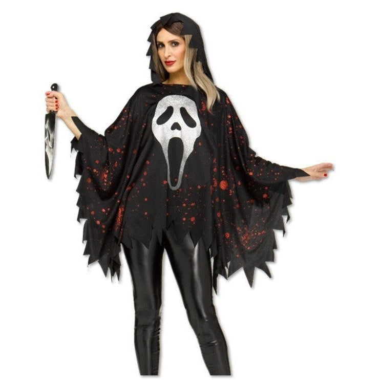 Poncho - Ad Ghost Face Scream Stalker