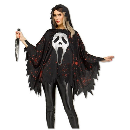 Poncho - Ad Ghost Face Scream Stalker
