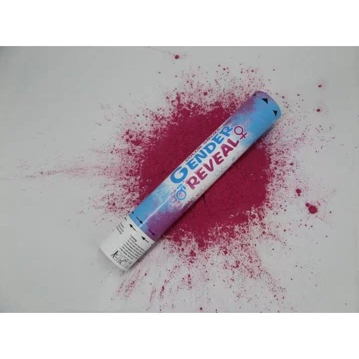 Powder Popper - Gender Reveal Pink