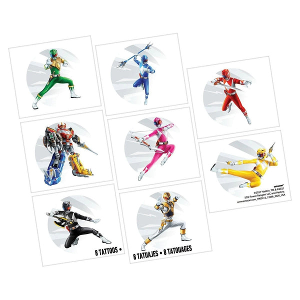 Power Rangers Classic Tattoos