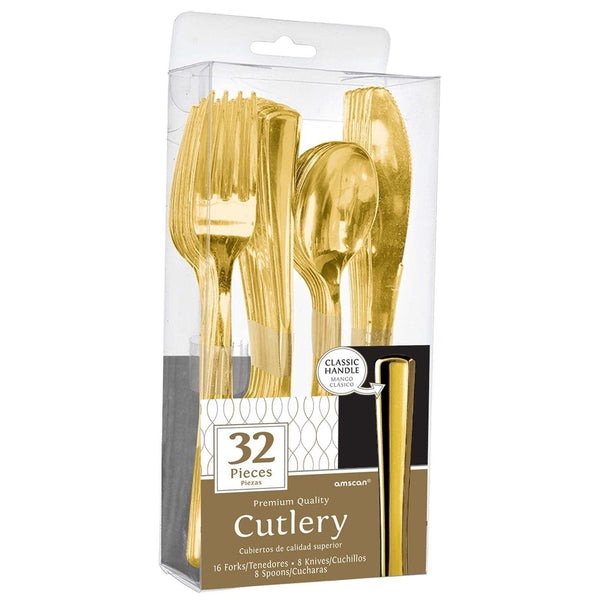 Premium Cutlery Asst. - Gold