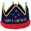 Primary Birthday Fabric Crown
