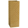Printed Glossy - Gold Bottle Bag