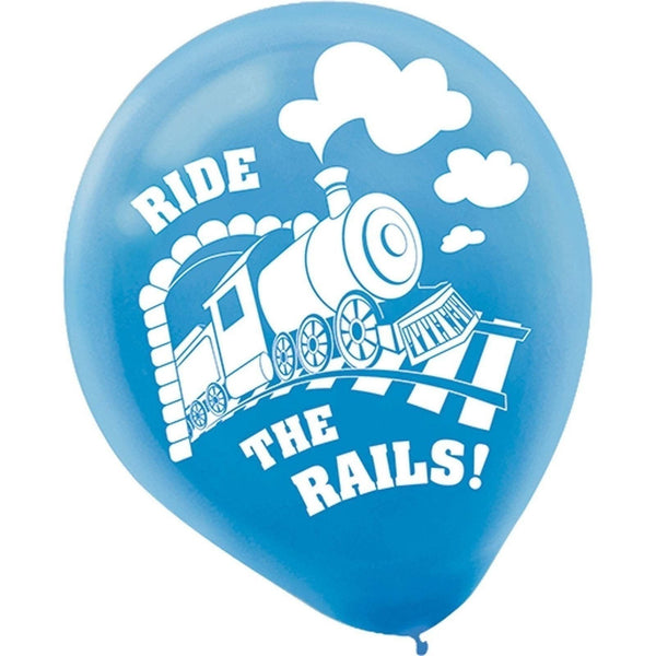 Thomas All Aboard Printed Latex Balloons