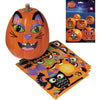 Pumpkin Carving Sticker Book
