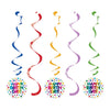 Rainbow Foil Dizzy Danglers