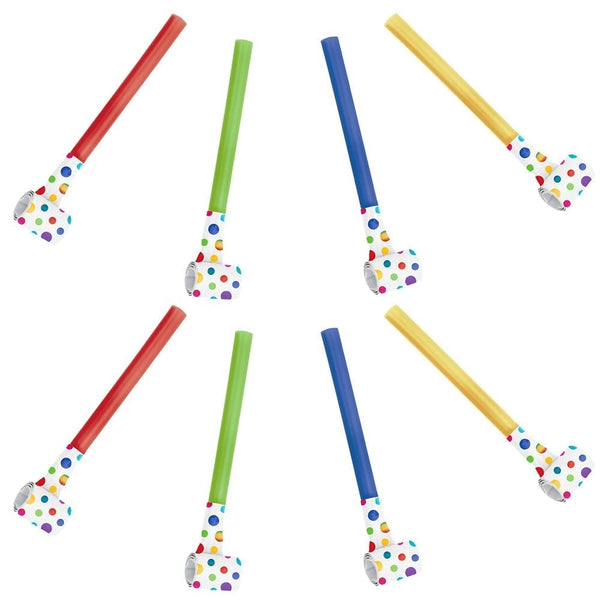 Rainbow Foil Party Blowers