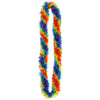 Rainbow Poly Fringe Leis