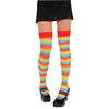Rainbow Striped Knee Highs - Adult