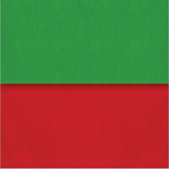 Red & Green Tissue