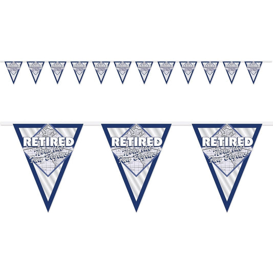 Retired Now The Fun Begins! Pennant Bnr