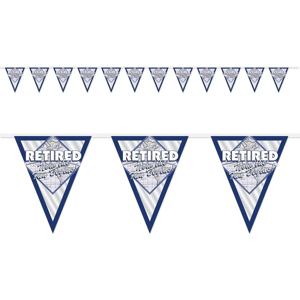 Retired Now The Fun Begins! Pennant Bnr
