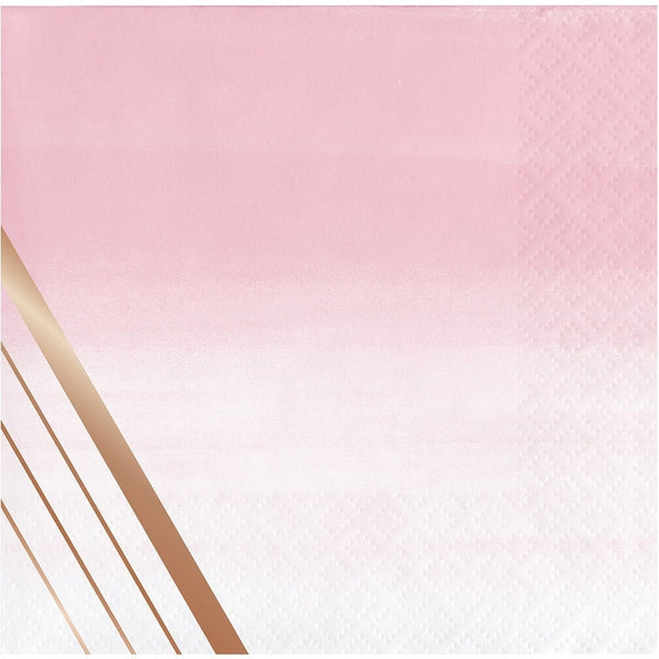 Rose All Day 3-Ply Beverage Napkins