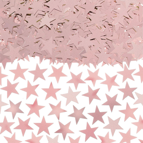 Rose Gold Star Confetti, 2 1/2 Oz.