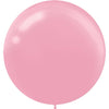 Round Latex Balloons - 24" New Pink 25 Count