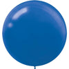Round Latex Balloons - 24" Royal Blue 25 Count