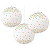 Round Paper Lanterns Multi