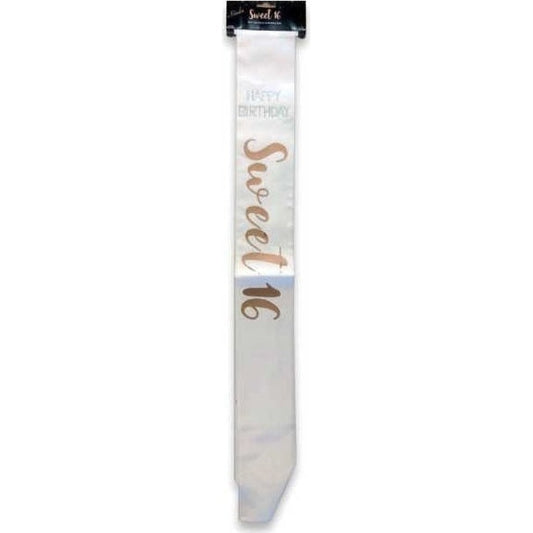 Sash - Rose Gold Birthday 16