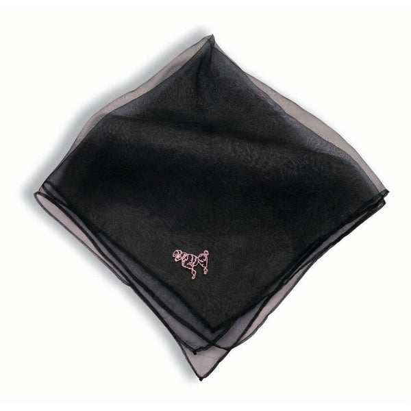Scarf - Poodle Black