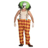 Scary Clown Hoop Pants W/ Suspenders - Adult Standard