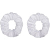 White Scrunchies