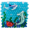 Sea Latex & Foil Balloon Back Drop Kit, Air-Filled