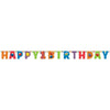 Sesame Street Elmo Turns One Jumbo Letter Banner Kit