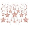 Shooting Star Mega Value Pack Swirls - Rose Gold