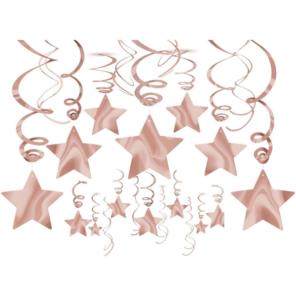 Shooting Star Mega Value Pack Swirls - Rose Gold