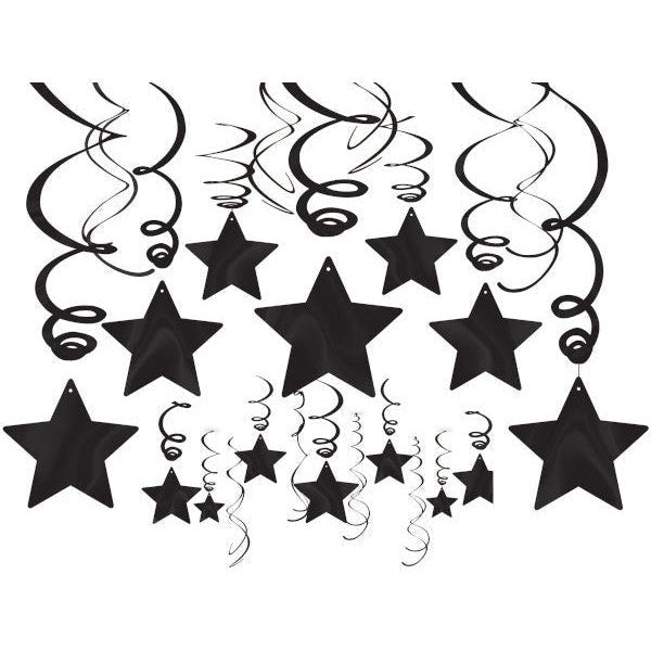 Shooting Stars Mega Value Pack Swirl Black