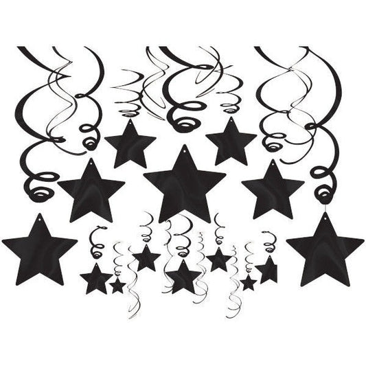 Shooting Stars Mega Value Pack Swirl Black